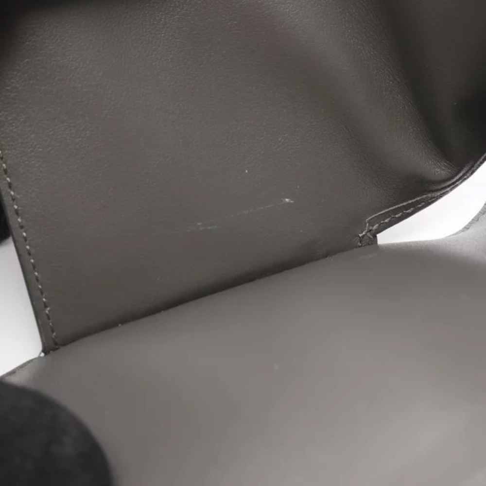 Celine Wallet Trifold Leather Gray - Picture 6 of 8